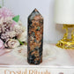 Jasper & Astrophyllite Tower 10cm