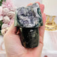 Chunky Large 393gram Amethyst Cluster Mushroom Carving