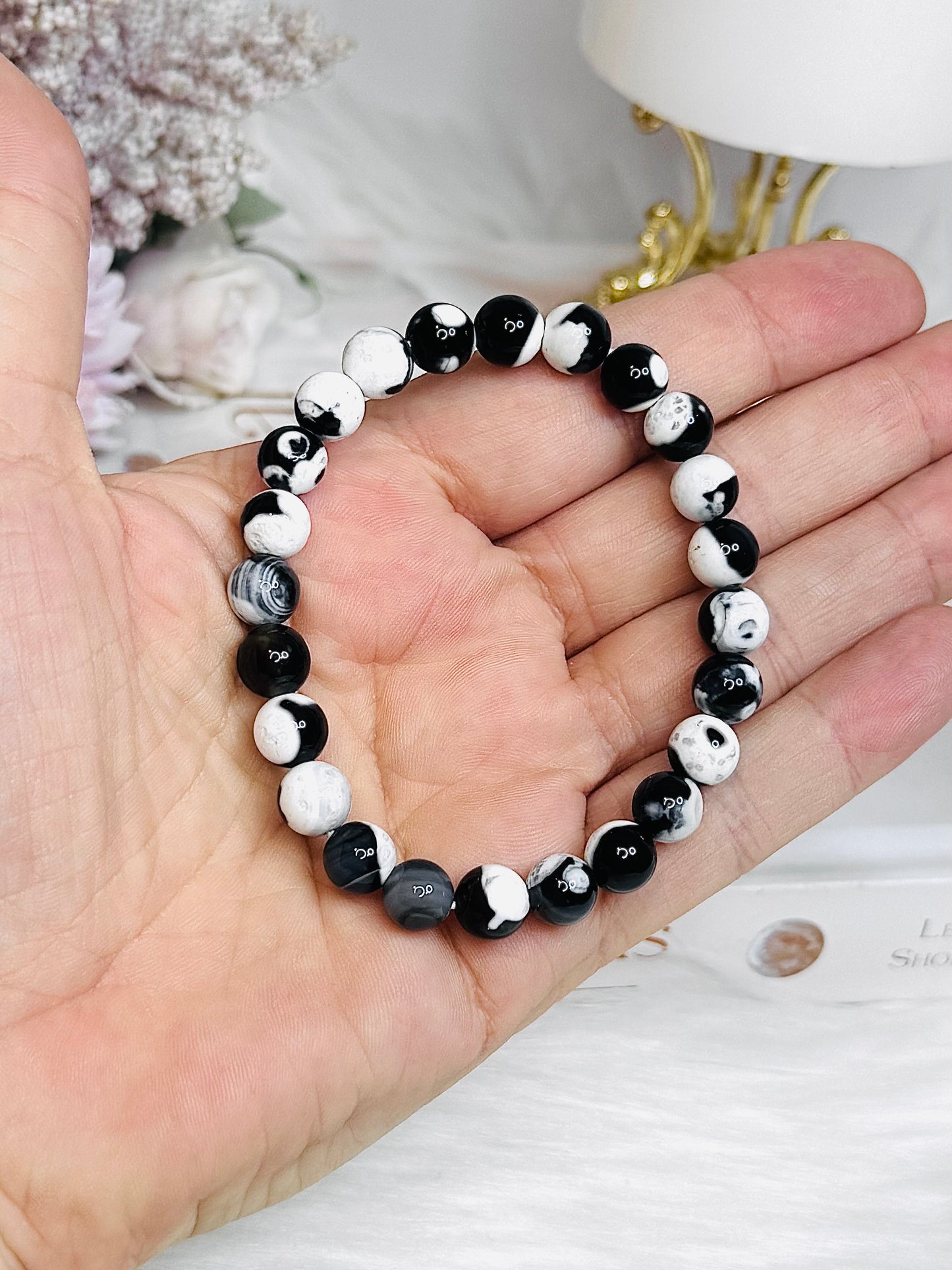Orca Agate Bracelet in Gift Bag