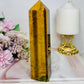 Tigers Eye Large Chunky Tower Full Of Flash 16cm