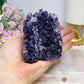 Amethyst Base Cut Cluster 370g 7.5cm