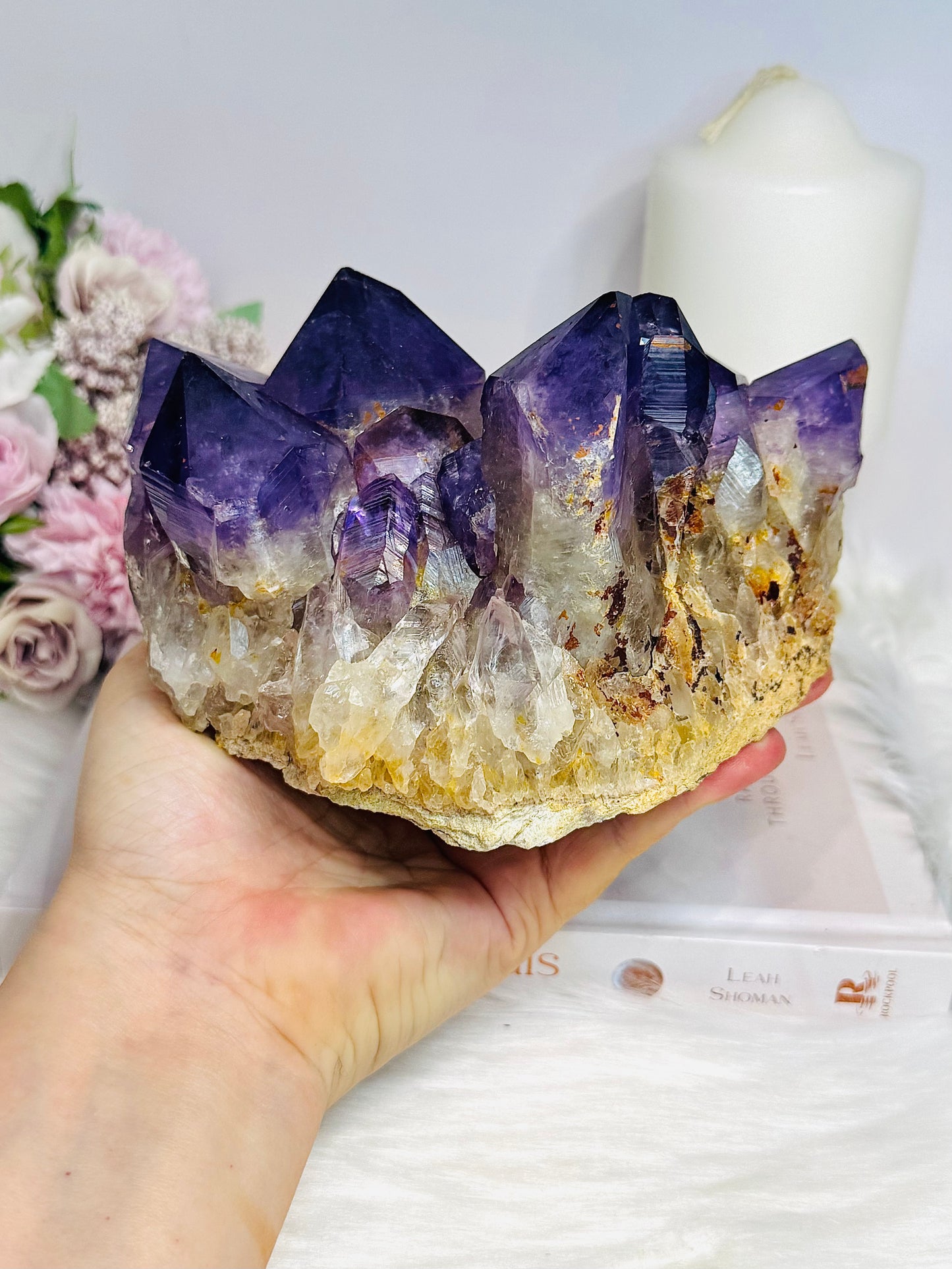 Large Natural Amethyst Cluster 1.5KG