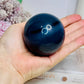 Large Agate Sphere on Stand 327g