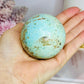 A Rare Stone ~ Genuine Inca Turquoise Sphere 302g On Stand
