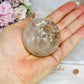 High Grade Light Smokey Quartz Sphere with Rainbows on Stand 186g