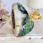 WOWOWOW!!!! Unbelievably Incredibly Stunning Hugh 1.03KG High Grade Sparkling Sugar Druzy Agate Carved Heart From Brazil