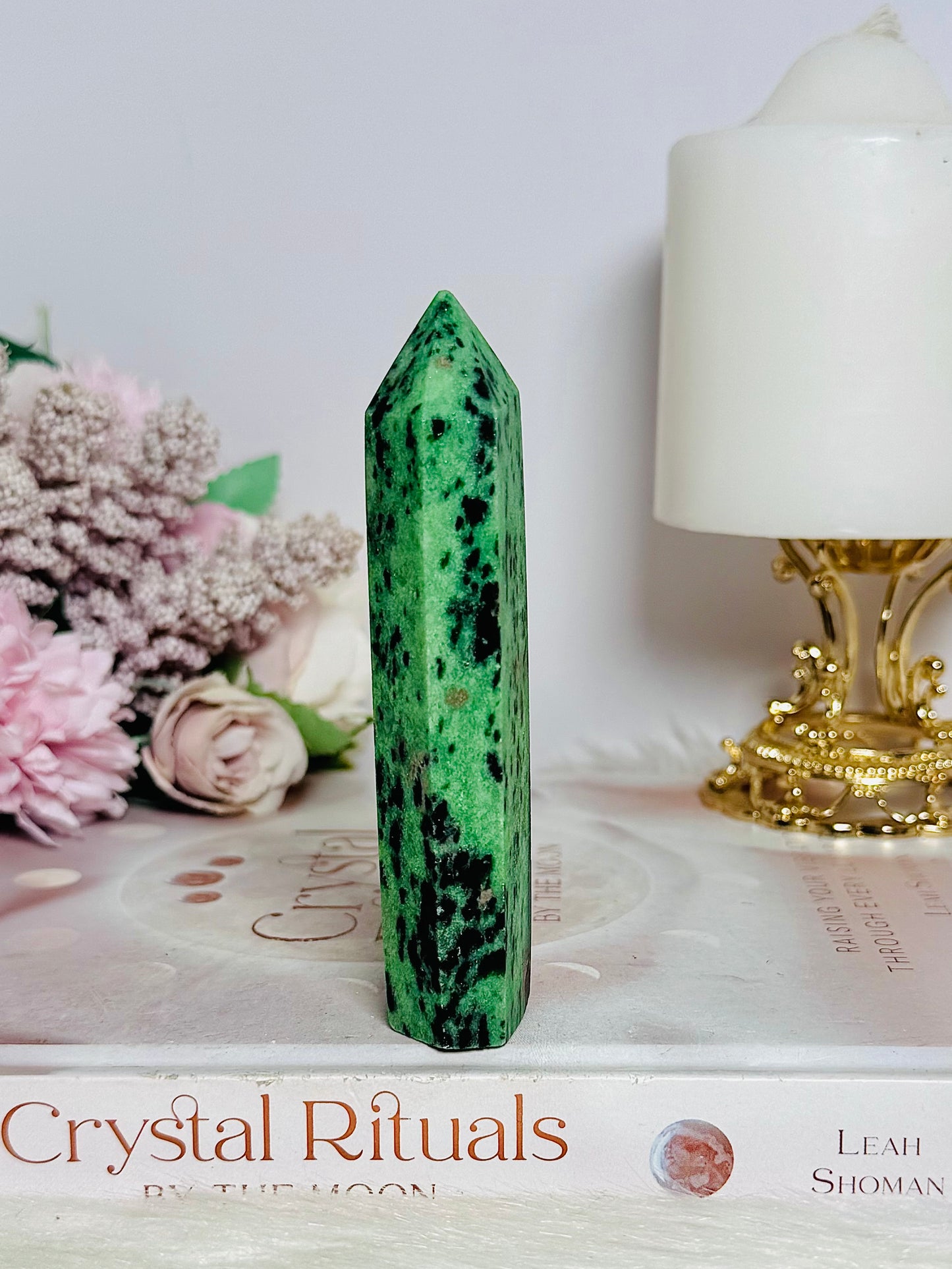 Ruby In Zoisite Tower 11cm