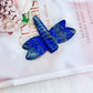 Gorgeous Chunky Lapis Lazuli Carved Dragonfly 6.5cm