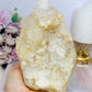 ⚜️ SALE ⚜️ Natural Large Celestial Quartz | Pineapple Quartz Cluster 14cm 1.29KG