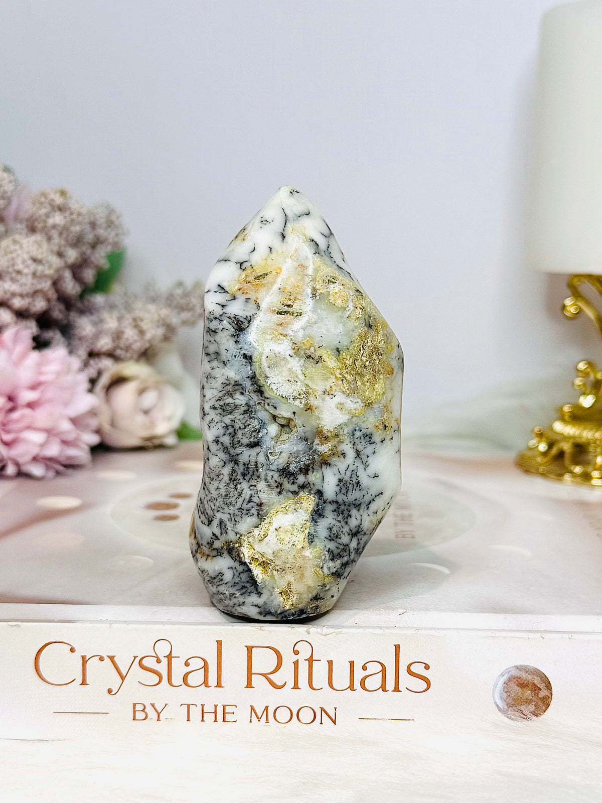 Dendritic Opal Flame 8.5cm