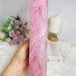 Huge Very Pink Natural Rose Quartz Tower | Generator 36cm 2.17KG