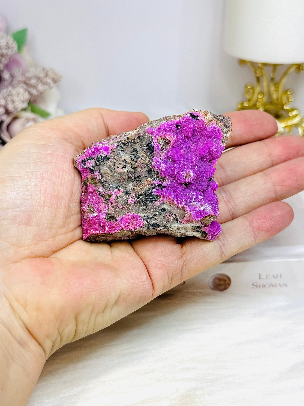 Natural Pink Cobaltian Calcite Specimen 125g