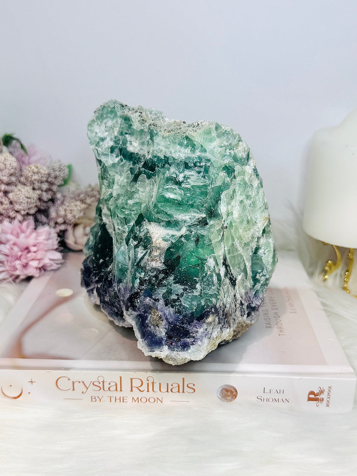 Huge Natural Fluorite Freeform 2.8KG