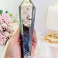 Absolutely Gorgeous Chunky Large 20cm (Inc Stand) Moss Agate Wand | Tower On Stand