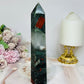 Large Bloodstone Tower 18cm