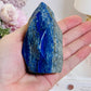 Gorgeous 302gram Lapis Lazuli Carved Flame