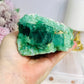 Natural Green Cubed Fluorite Specimen 505g