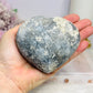 High Grade Blue Celestite Druzy Heart 9cm 663g