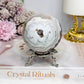 Large Crazy Lace Agate Sphere on Stand 378g