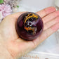 High Grade Mookaite Jasper Sphere On Stand 250g