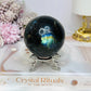 Large Labradorite Sphere On Stand 436g