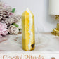 Sky Blue Quartz Tower 8.5cm