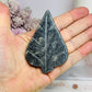 Jasper Carved Leaf 8cm