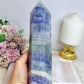 Large Pastel Fluorite Chunky Tower 21cm 1.17KG