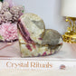 Pink Tourmaline Carved Heart 8cm