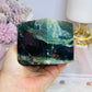 Large Ocean Jasper Carved Cube 611g