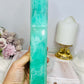 Huge High Grade Green Watermelon Fluorite Tower 24cm 885g