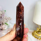 High Grade Fire Quartz Tower with Rainbows 8.5cm