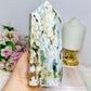 Chunky Ocean Jasper Druzy Tower 16cm 825g