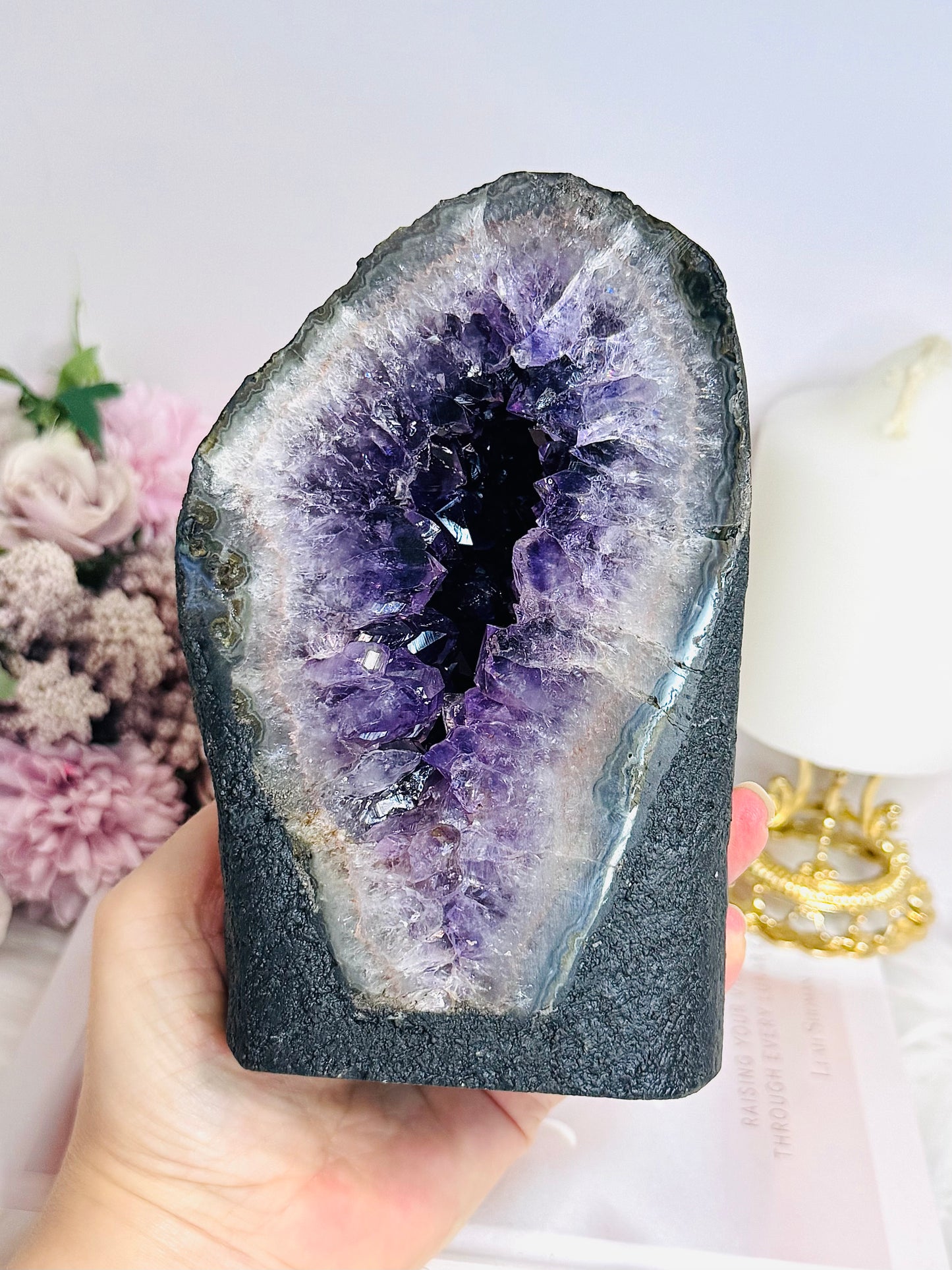 Large Amethyst Cathedral 16cm 1.25KG