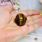 Set of 3 Crystal Planets ~ Lepidolite, Tigers Eye & Bloodstone
