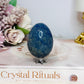 Blue Aventurine Egg On Stand 6cm