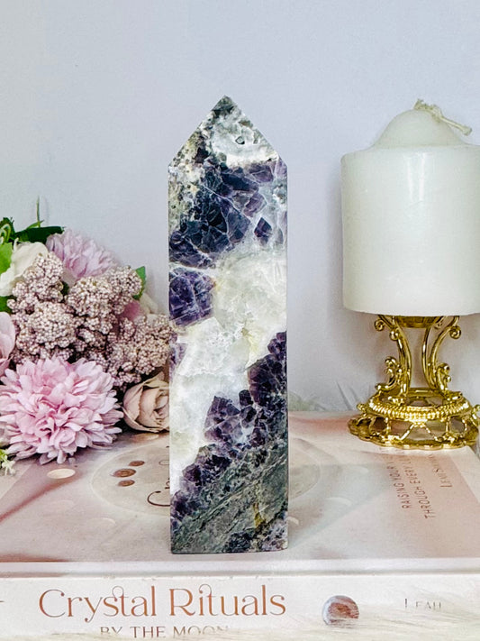 Root Fluorite Tower 15.5cm