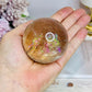 High Grade Smokey Quartz Sphere Full of Rainbows on Stand 307g