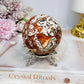 Large Money Agate Sphere on Stand 320g