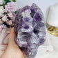 Huge Amethyst Druzy Carved Skull 18.5cm 2.46KG