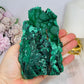 Natural Malachite Freeform 514g On Stand