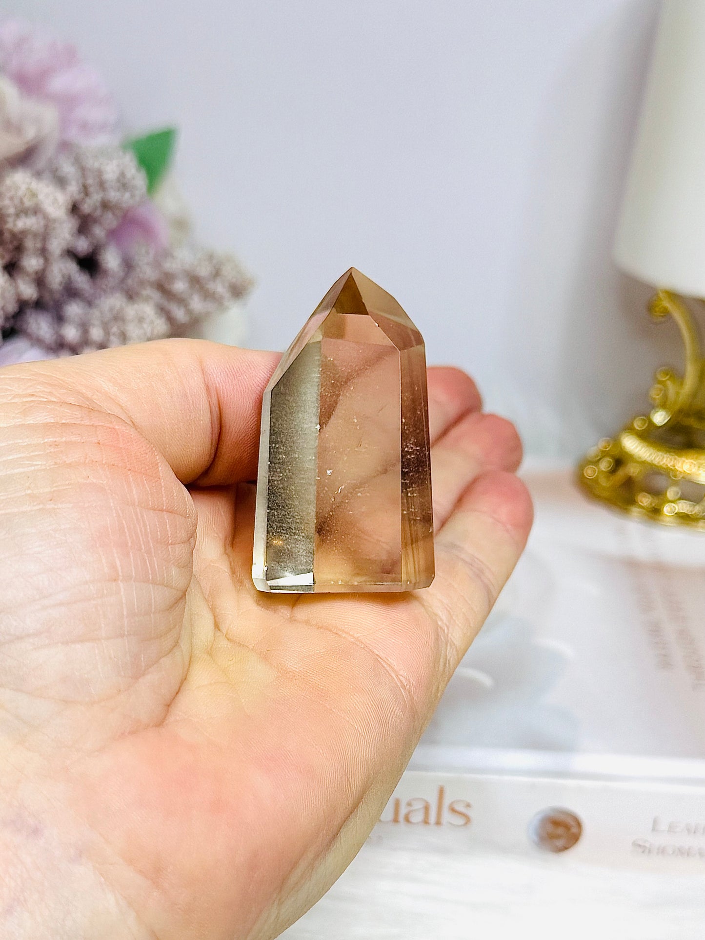 Natural Citrine Tower | Point 5cm