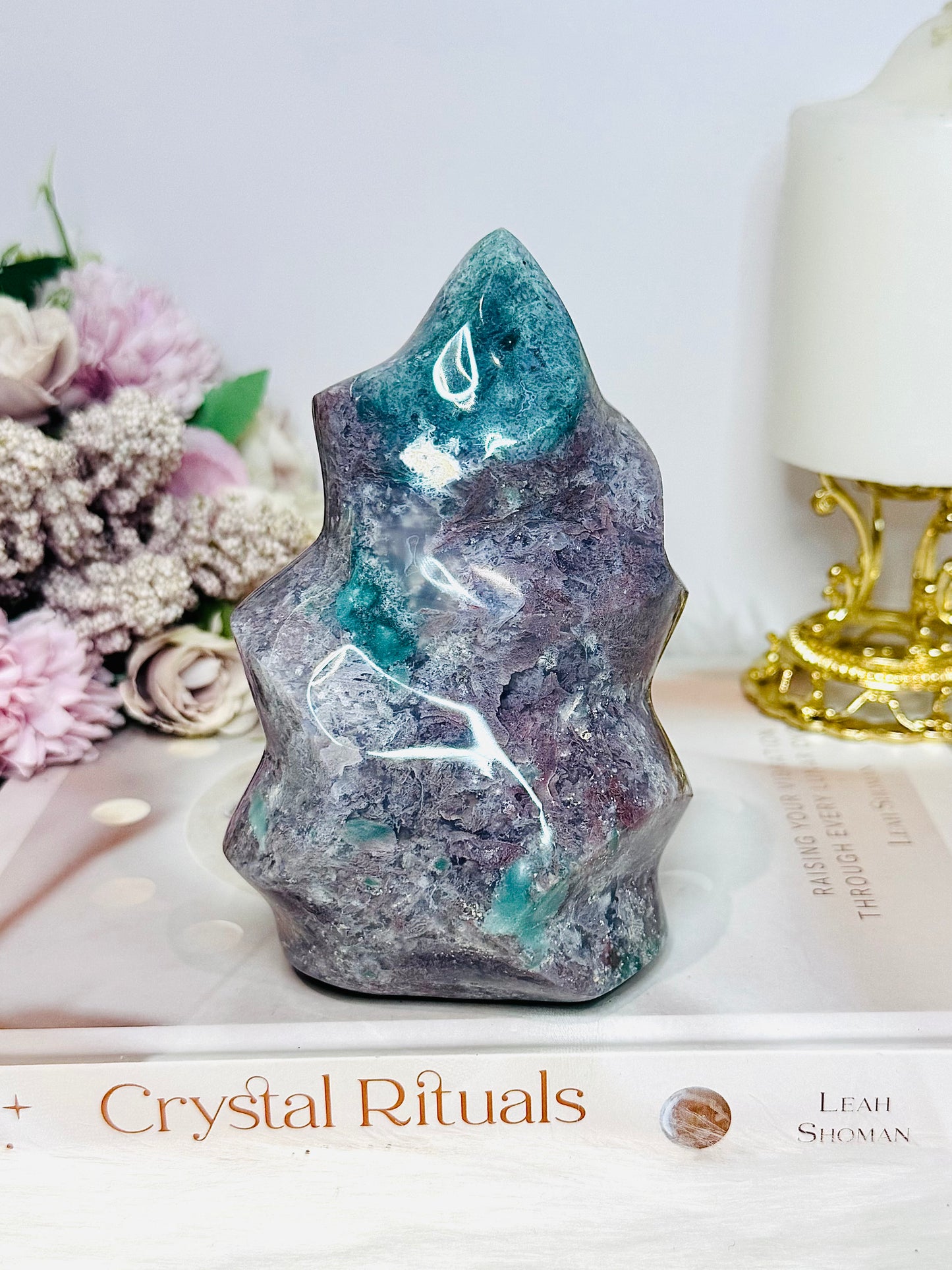 Large Ocean Jasper Flame 664g