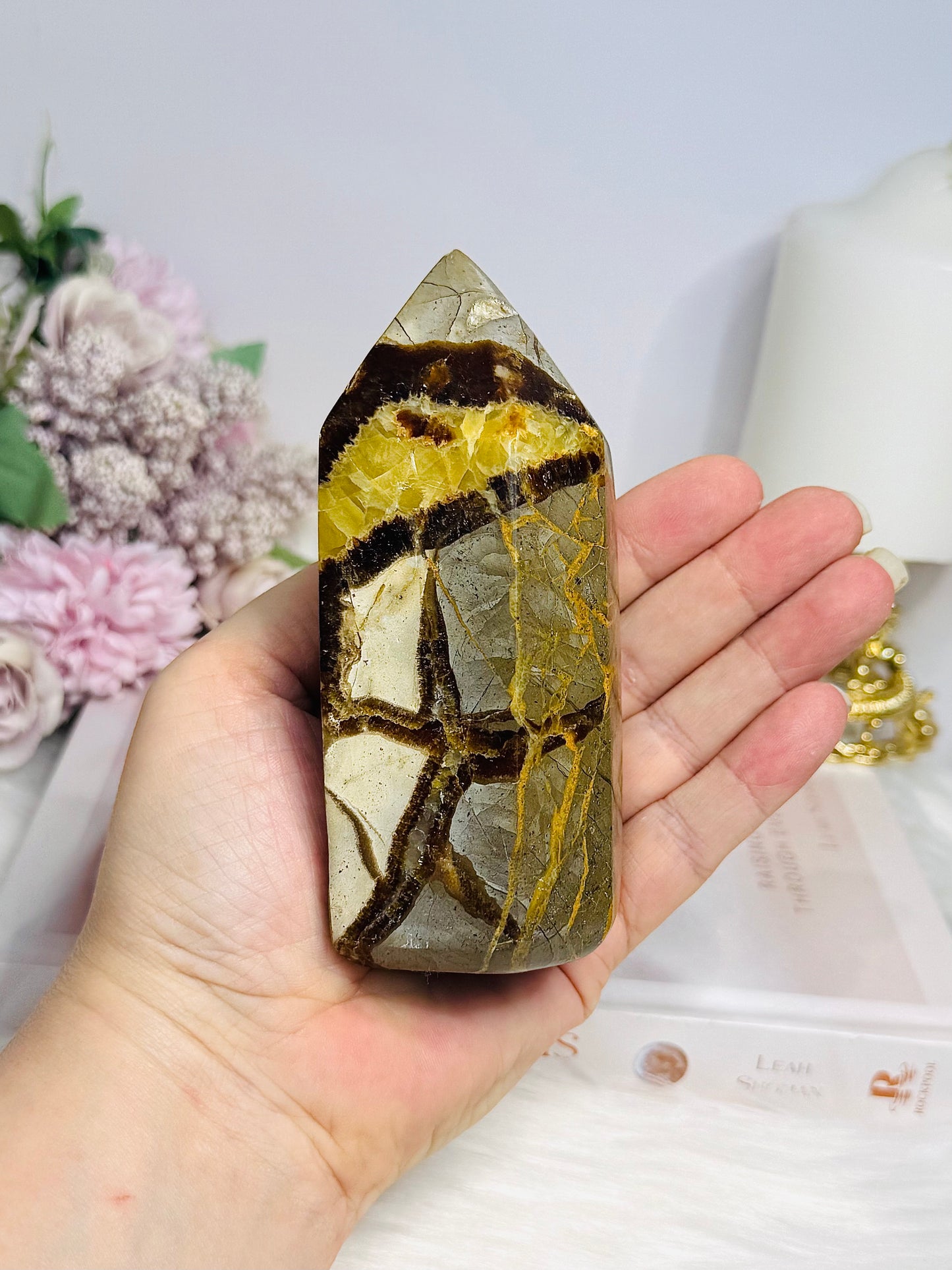 Chunky Septarian Tower 12cm 418g