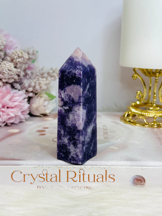Lepidolite Chunky Tower 8.5cm