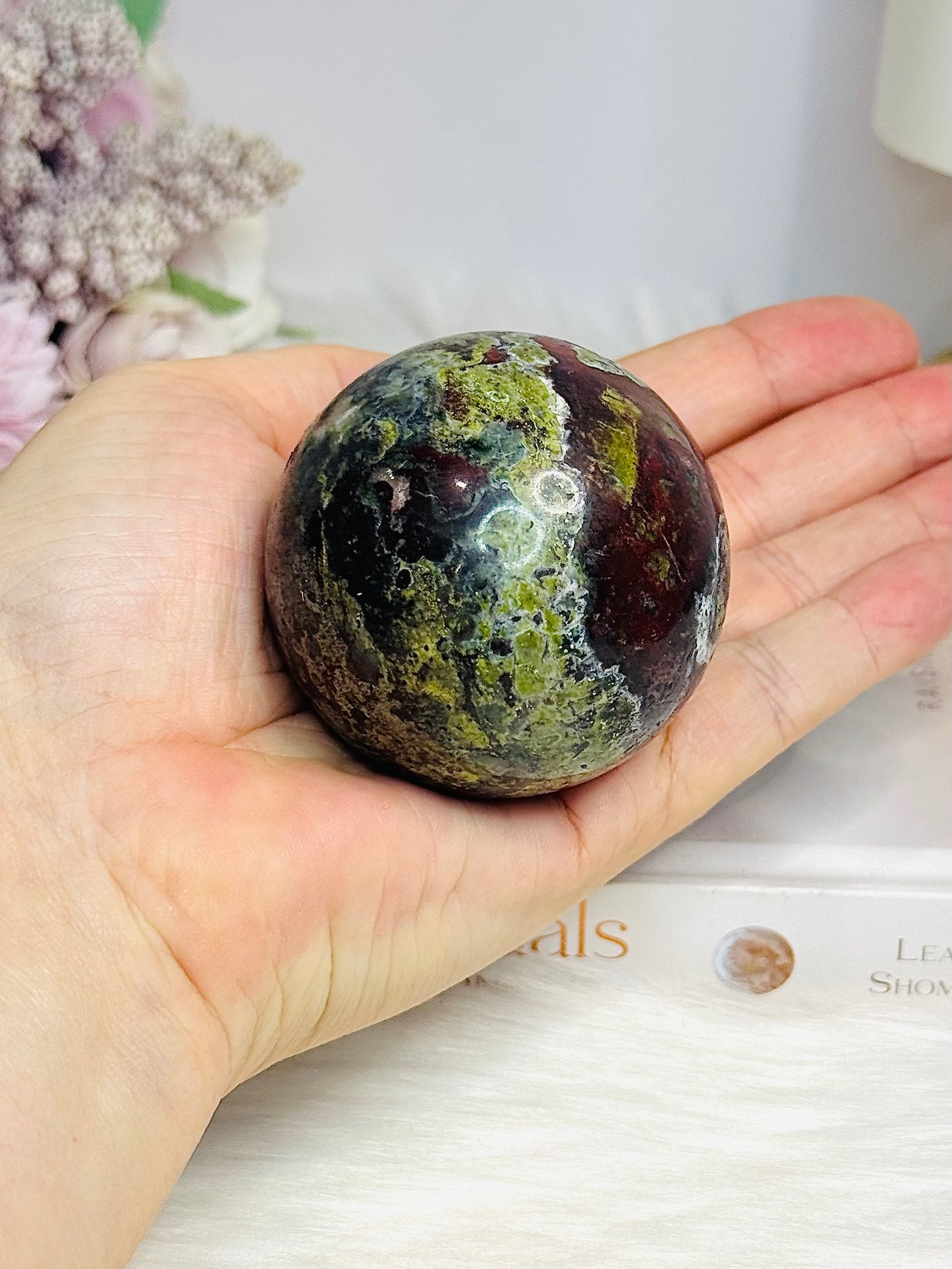 Dragons Blood Sphere on Stand 270g