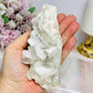White Sandwich Calcite Specimen | Slab with Rainbows 12.5cm