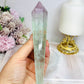 Watermelon Fluorite Tower | Wand 16cm