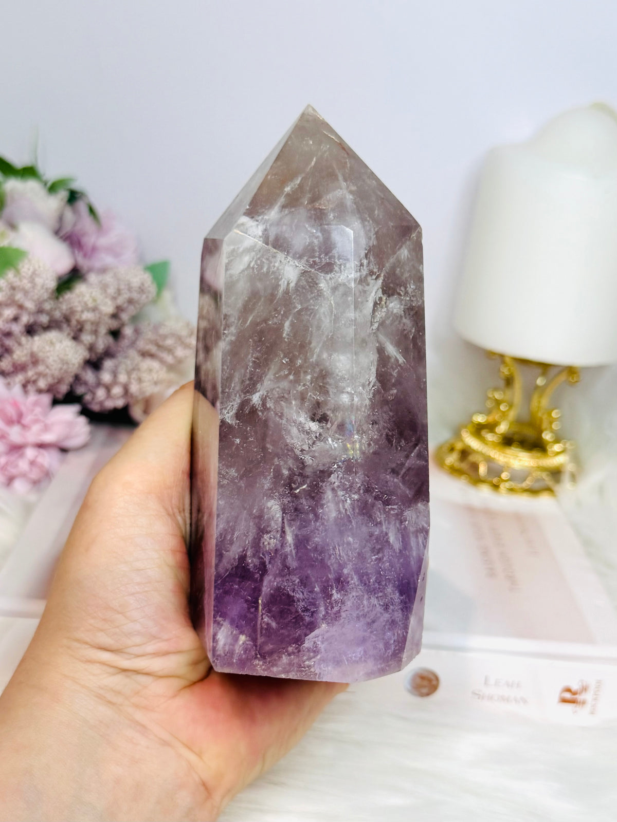 Large Chunky Phantom Amethyst Tower 13.5cm 797g