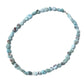 Natural Gorgeous Larimar Bead Necklace 44cm In Gift Bag